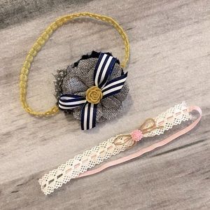 NWOT Photography Headbands by Birdie Baby Boutique